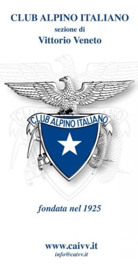 ... il logo del Club Alpino Italiano della sezione di Vittorio Veneto ...